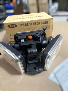 3D Solar Sensor Light