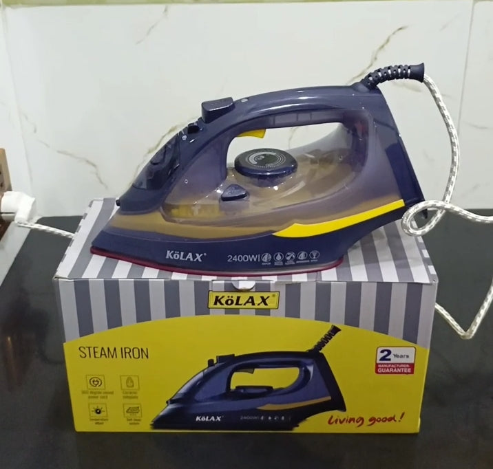 German Lot Imported Kolax Steam Iron