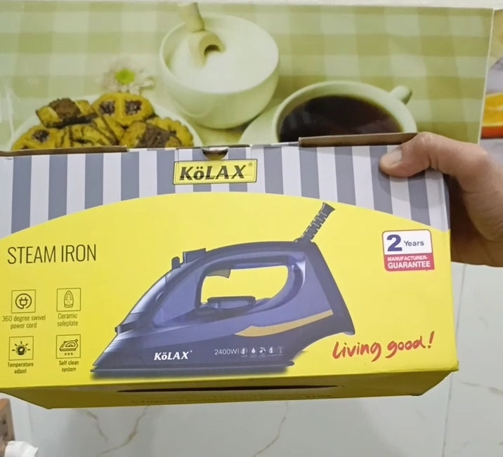 German Lot Imported Kolax Steam Iron