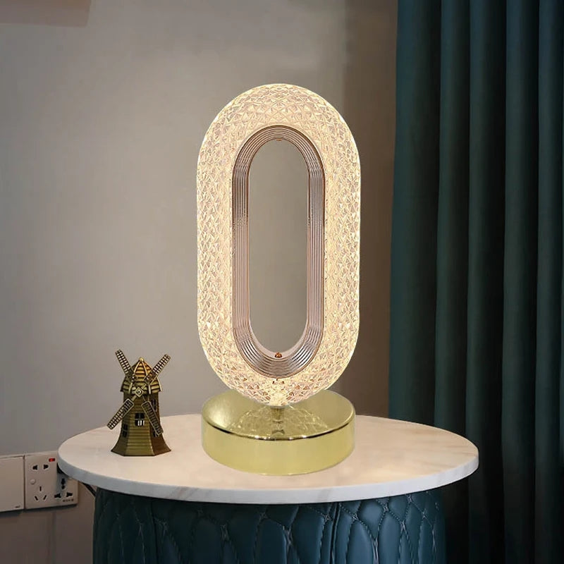 Luxury Crystal Led Table Lamp