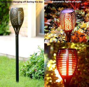 Solar Flame  Garden Light