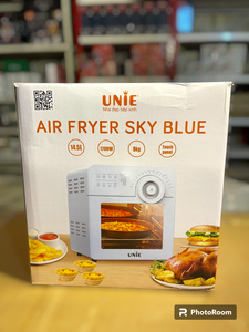 UNIE Digital Air Fryer Sky Blue 14.5L