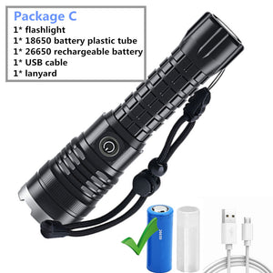 P50 Rechargeable Super Flashlight Torch