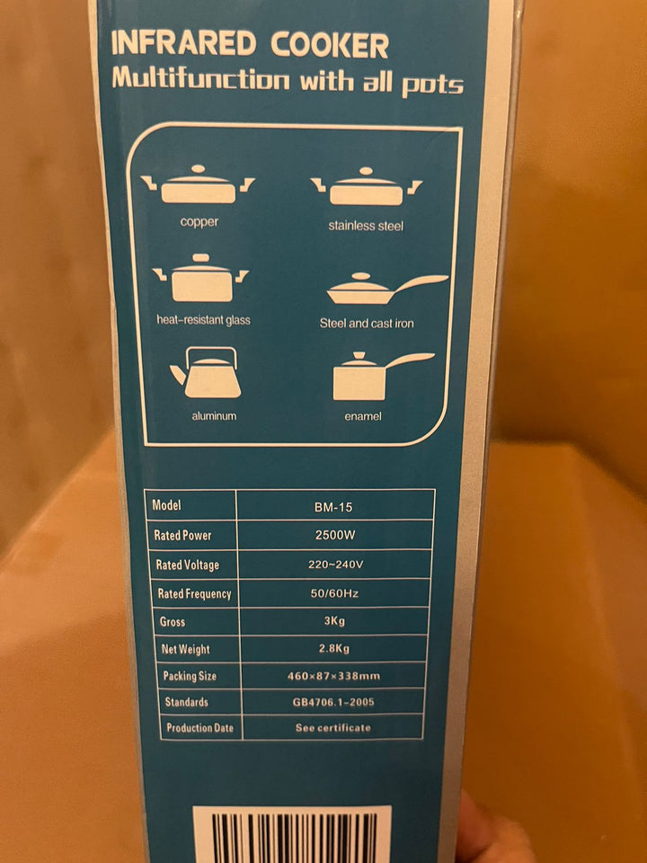 BOMA Universal Hot Plate 2500W