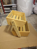 Wooden Veggie & Fruit Basket Stand